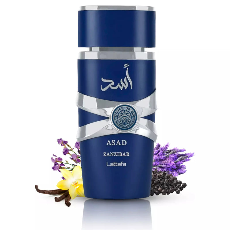 Perfume Árabe Asad Zanzibar Lattafa - 100ML