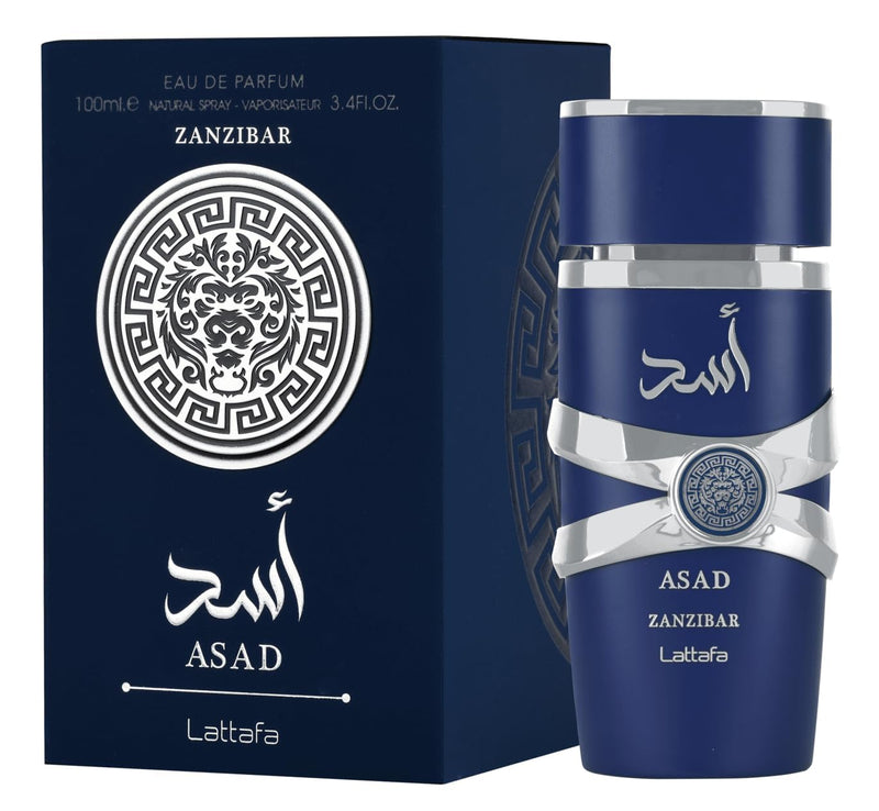 Perfume Árabe Asad Zanzibar Lattafa - 100ML