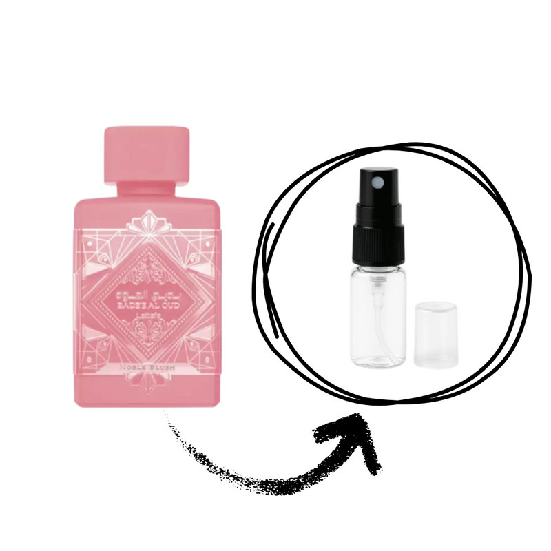 Decante Badee Al Oud Noble Blush Lattafa - 5ML