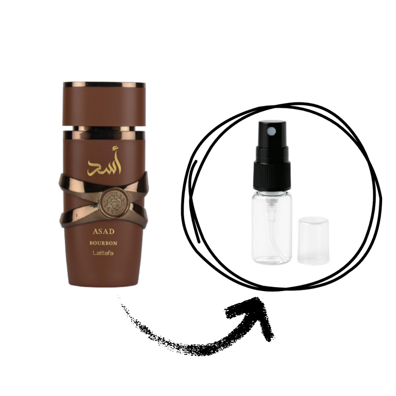 Decante Asad bourbon Lattafa - 5ML
