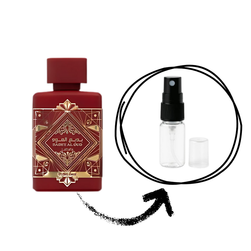 Decante Badee Al Oud Sublime Lattafa - 5ML