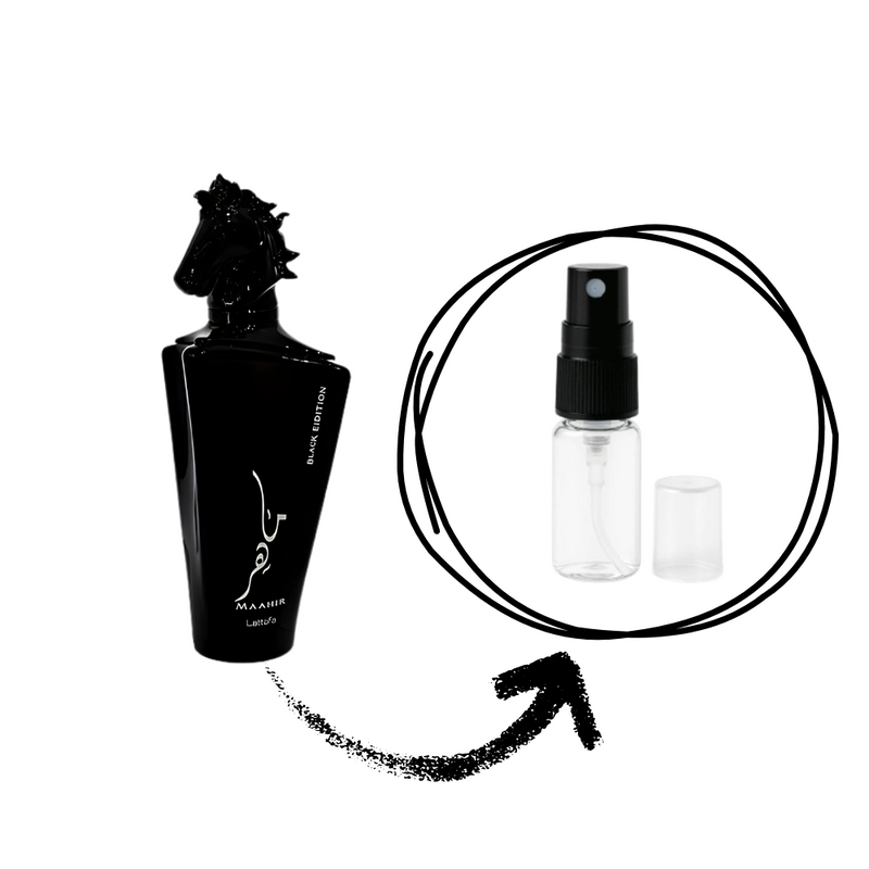 Decante Maahir Black Lattafa - 5ML